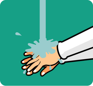 Ellerin Yıkanması - Kadın Ellerin Yıkanması - Kadın